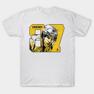 Sidney Crosby Pittsburgh Number T-Shirt